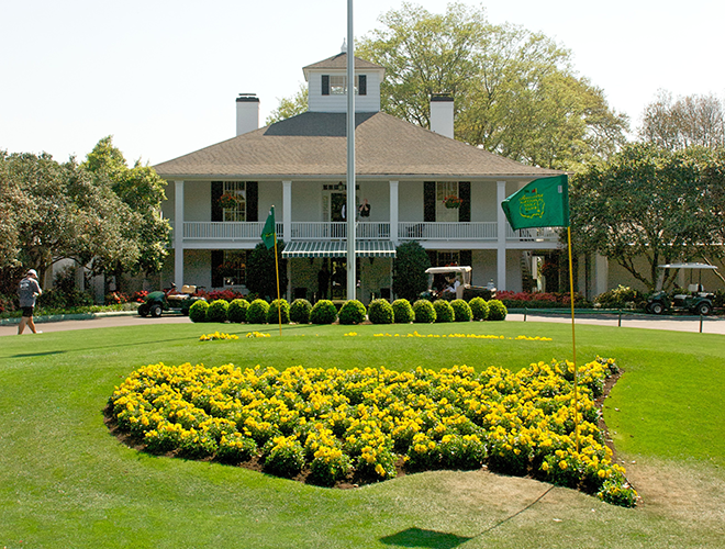 The Masters Golf Tournament Clubhouse