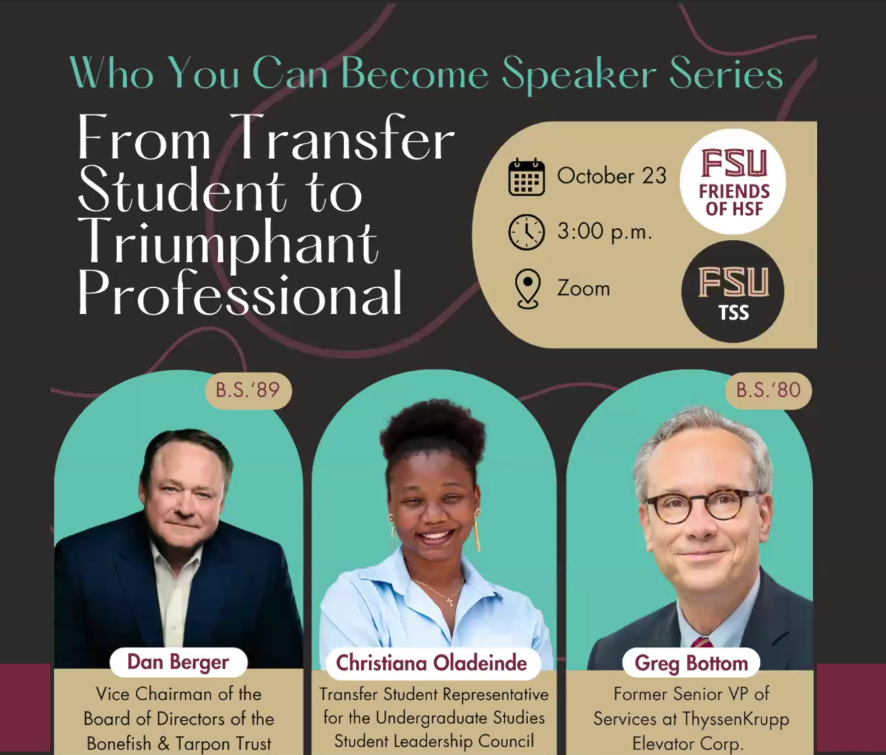 From Transfer Student to Triumphant Professional Presentation.