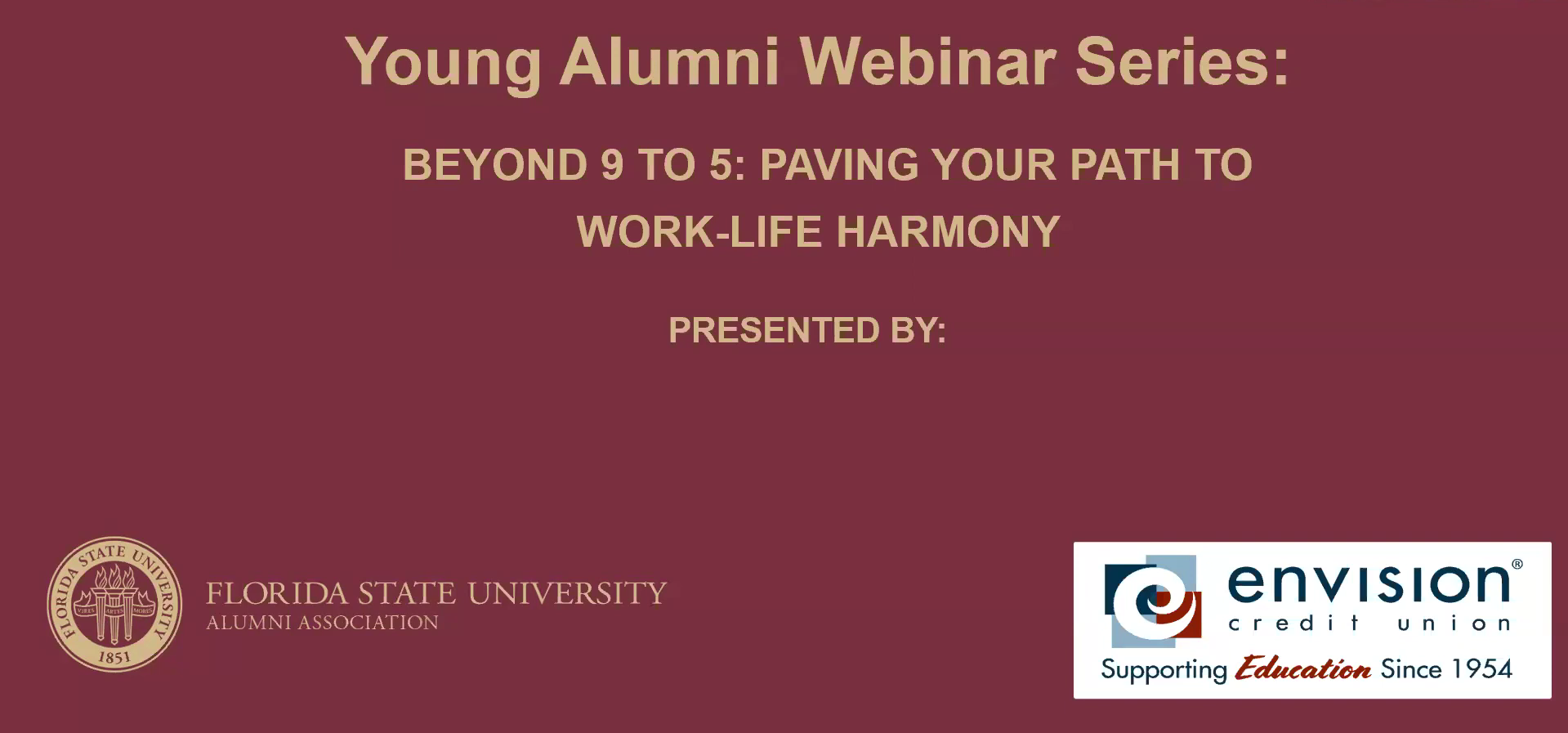 Paving your path to work-life harmony presentation.