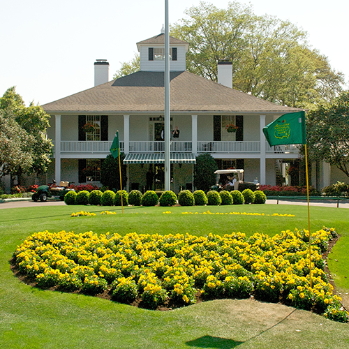 The Masters Golf Tournament Clubhouse