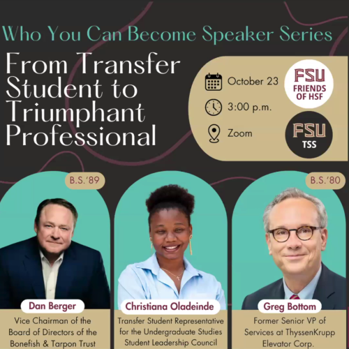 From Transfer Student to Triumphant Professional Presentation.
