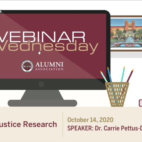 Institute for Justice Research and Development with Dr. Carrie Pettus-Davis Presentation
