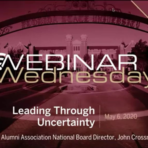 Leading through uncertainty Presentation