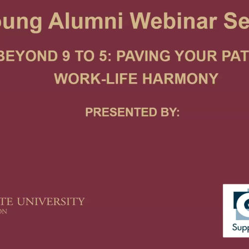 Paving your path to work-life harmony presentation.