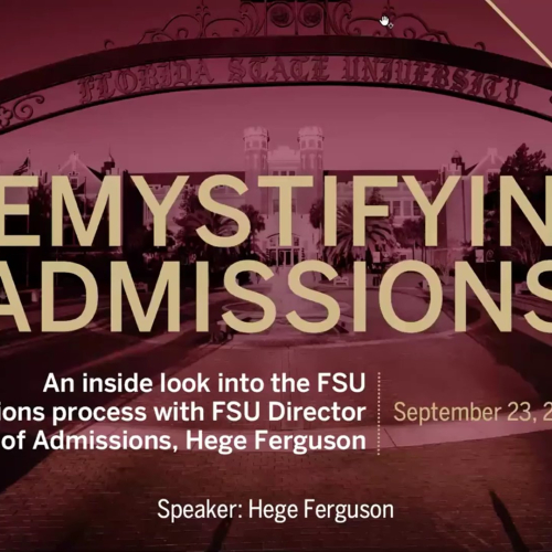 Demystifying Admissions with Hege Ferguson