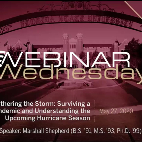 Weathering the Storm with Marshall Shepherd presentation